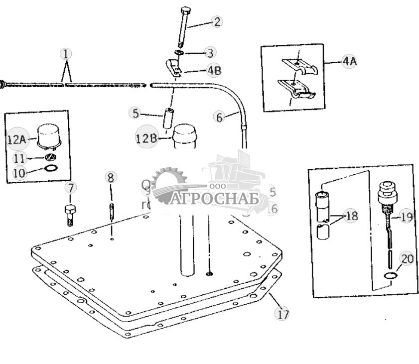 Transmission Case Rear Cover 